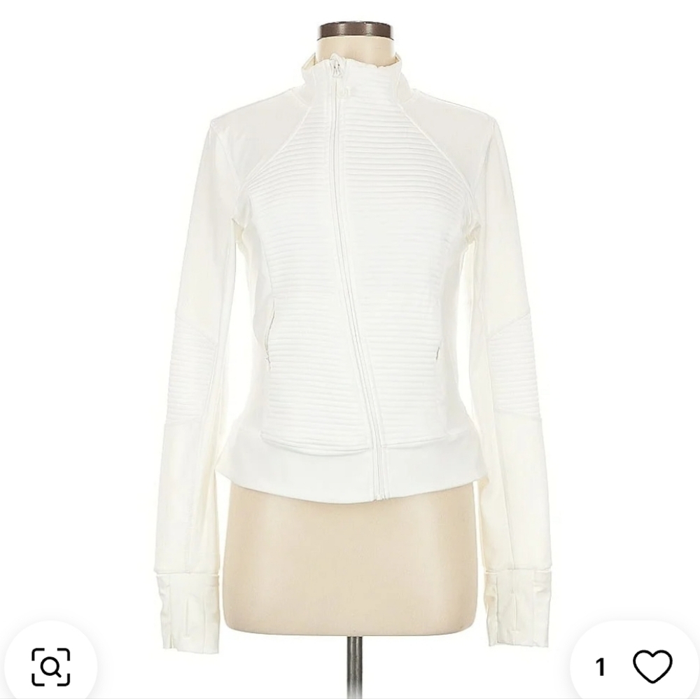 Mondetta Performance Utility White Jacket Large